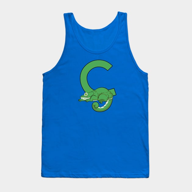 C is for Chameleon Tank Top by futiledesigncompany